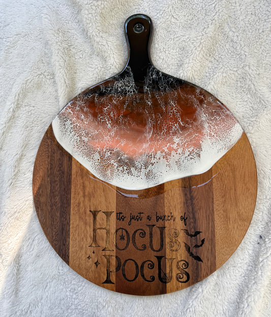 Halloween Cutting/Charcuterie Board - Acacia