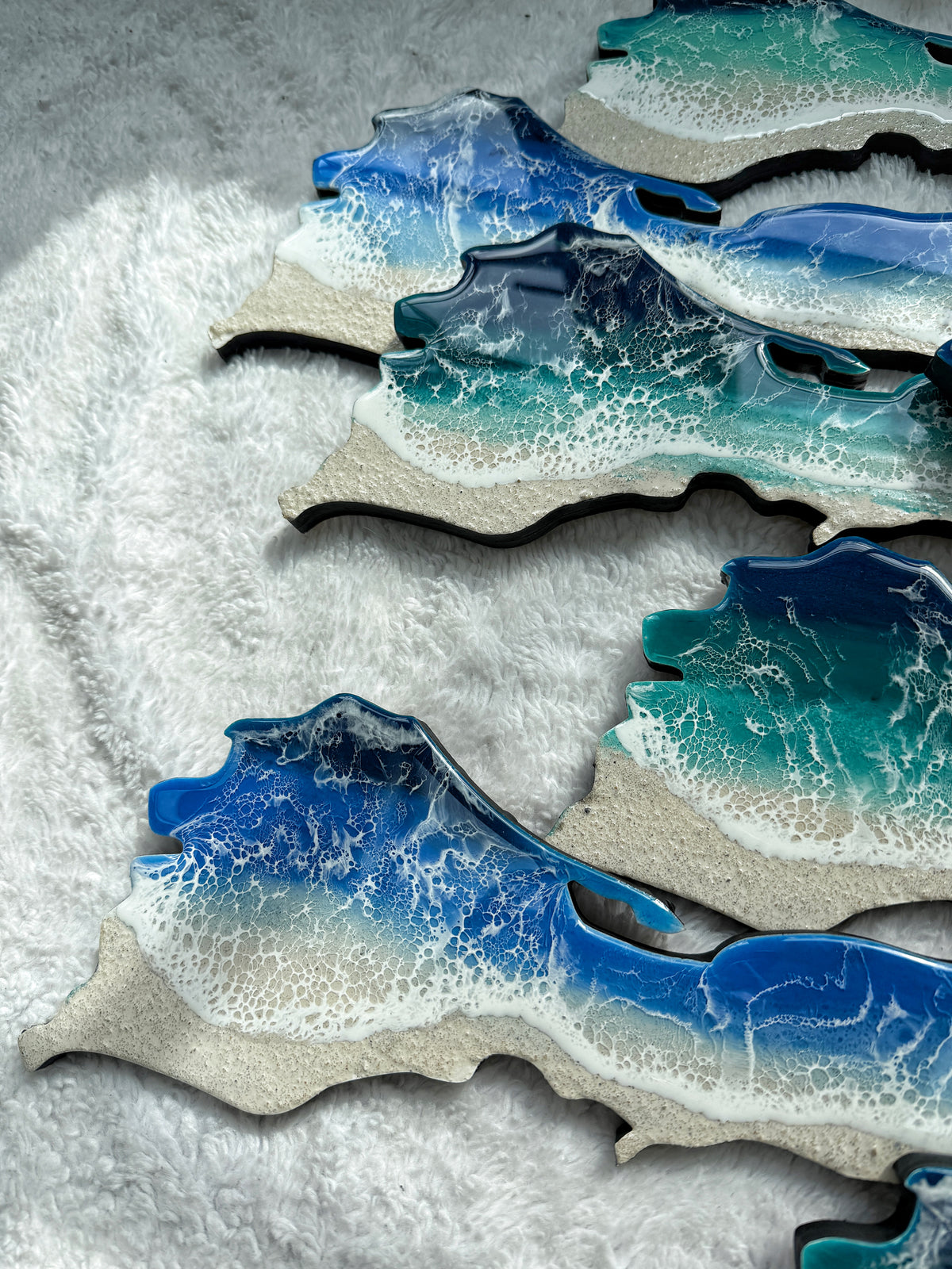 Cape Cod Wall Art | Ocean Wave Resin Decor 9/17/26
