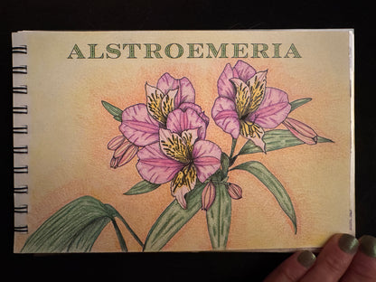 Complete Floral Coloring Book – Mixed Media Edition (with Marker Bundle) 11.16.25