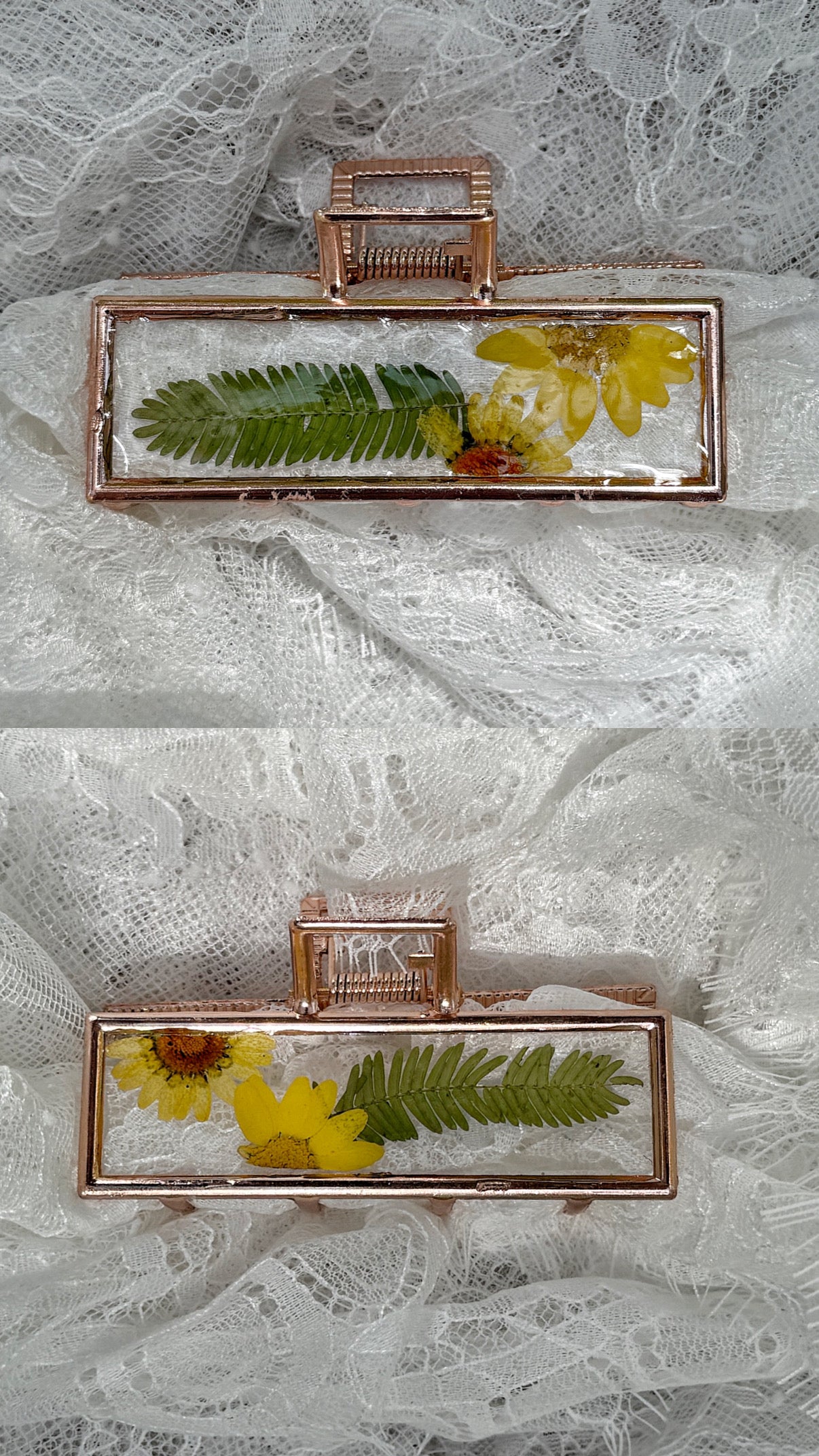 Resin Floral Claw Clip 6.3.25