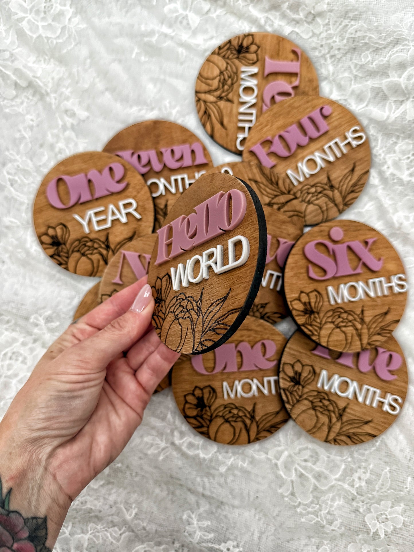 Baby Monthly Milestone Markers 9.8.25