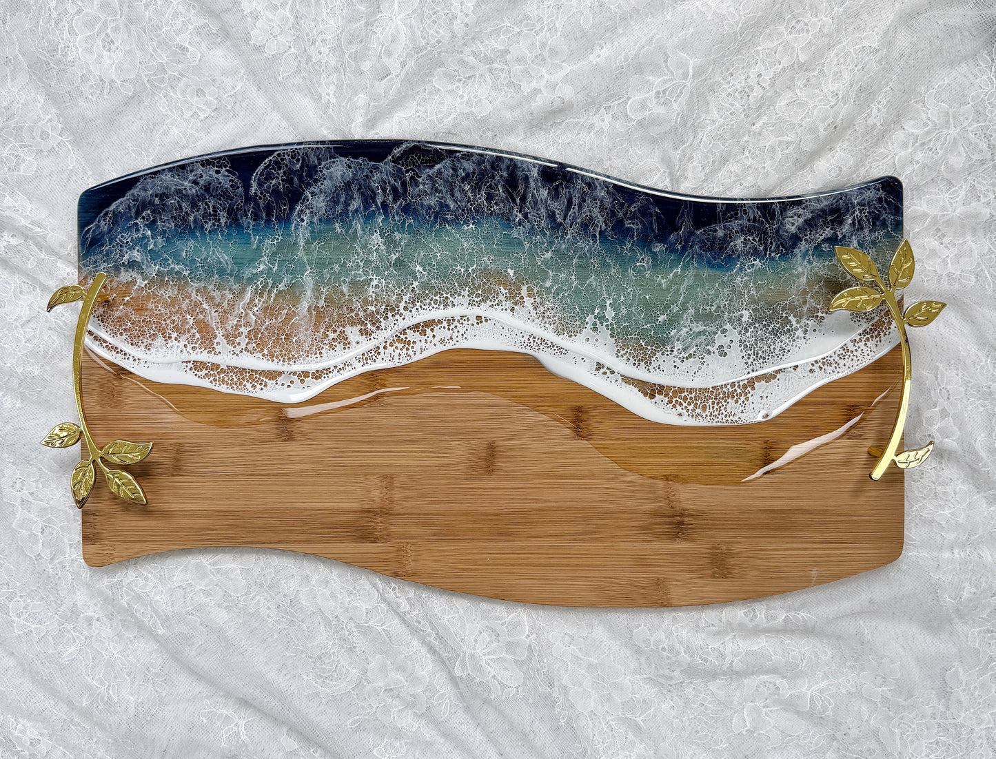 Ocean Wave Tray - 9.8.25