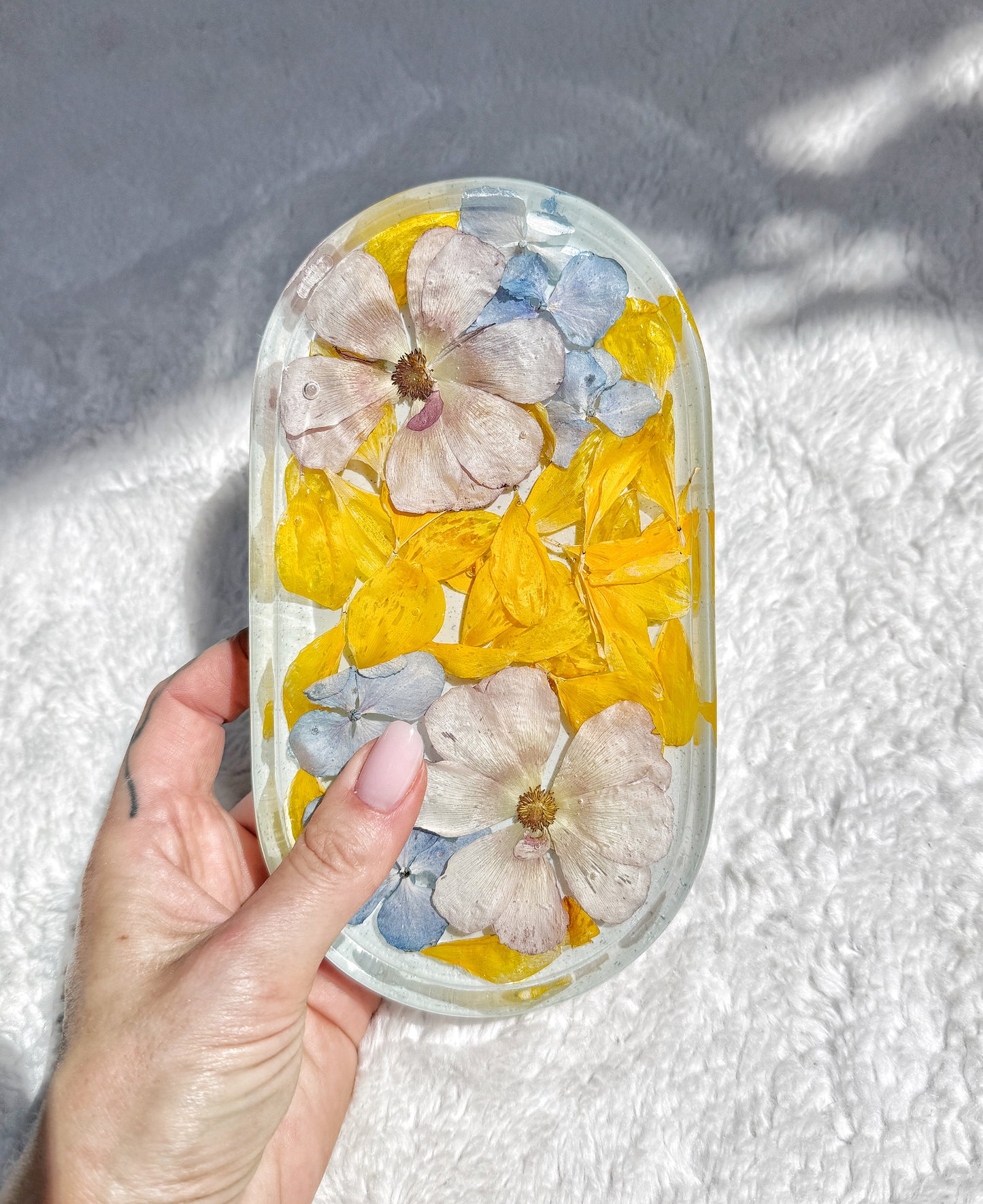 Trinket Tray Floral  Preservation Keepsake