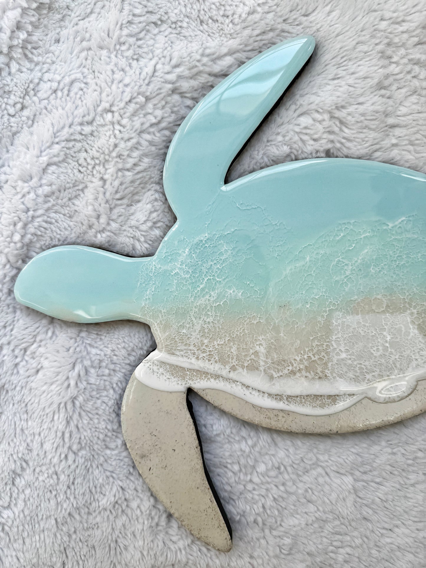Sea Turtle Wall Art | Ocean Wave Resin Decor 4/9/26