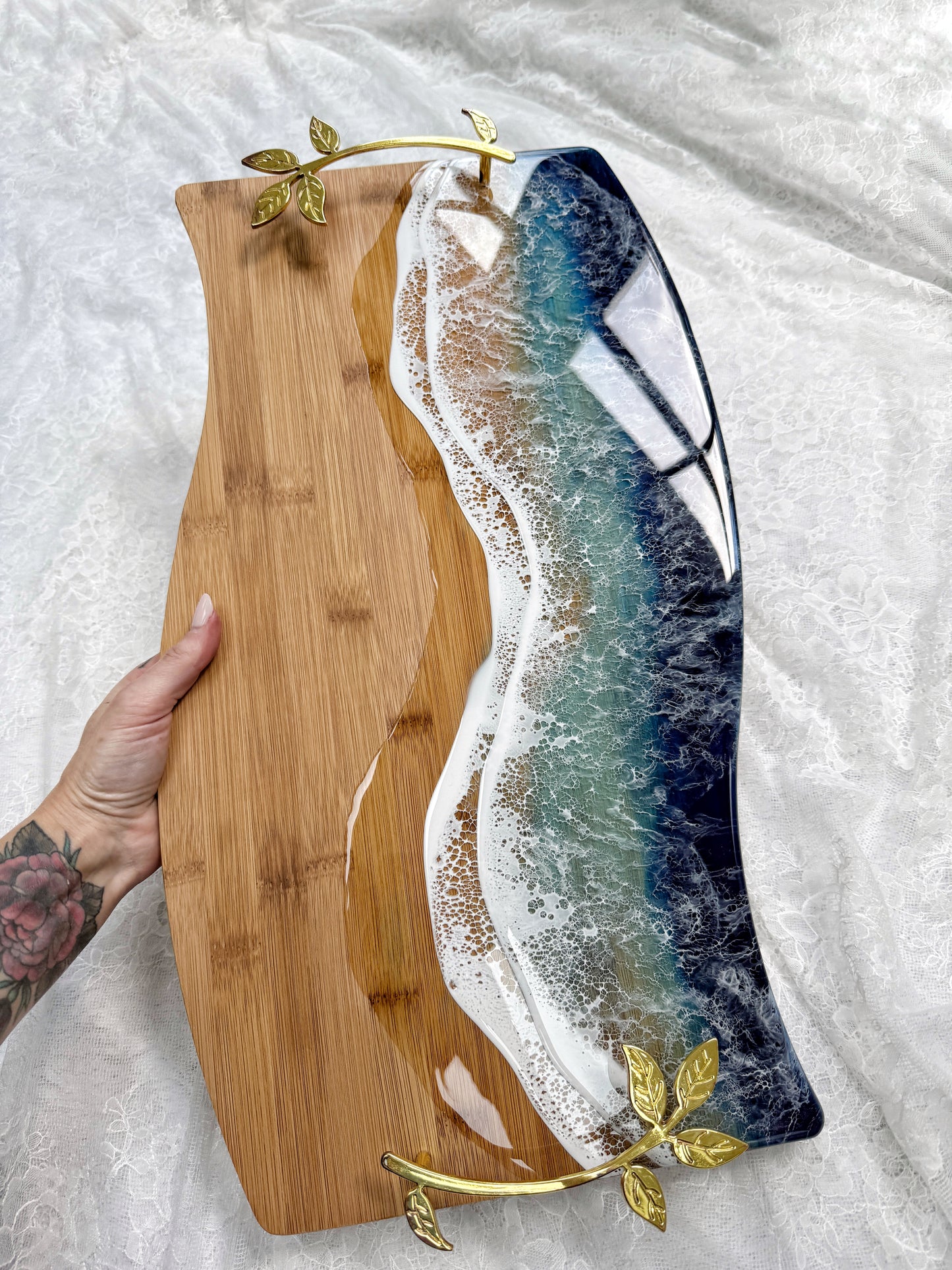 Ocean Wave Tray - 9.8.25