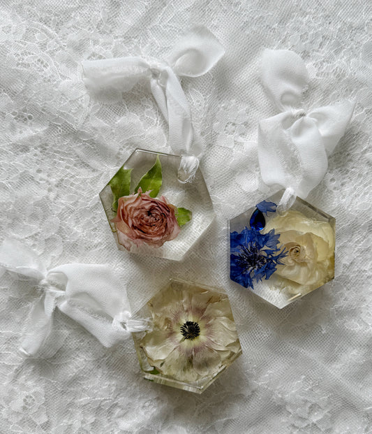 Ornament Floral Preservation Keepsake - Add On Item