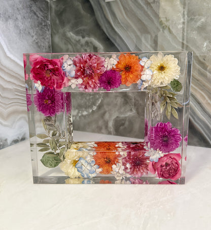 5” x 7” Frame Floral Preservation Keepsake