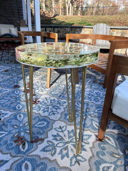 18" Table Floral Preservation Keepsake