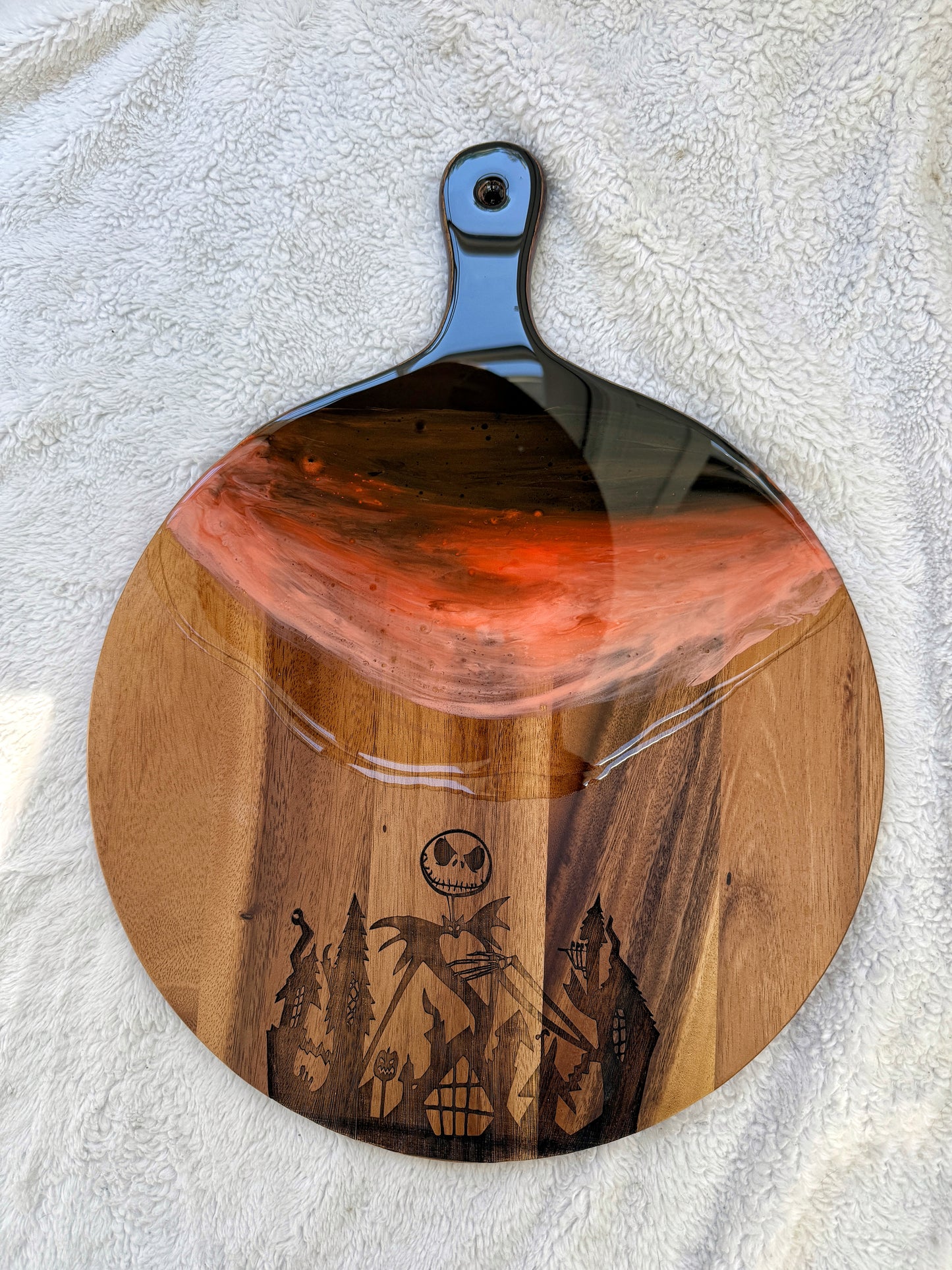 Halloween Cutting/Charcuterie Board - Acacia