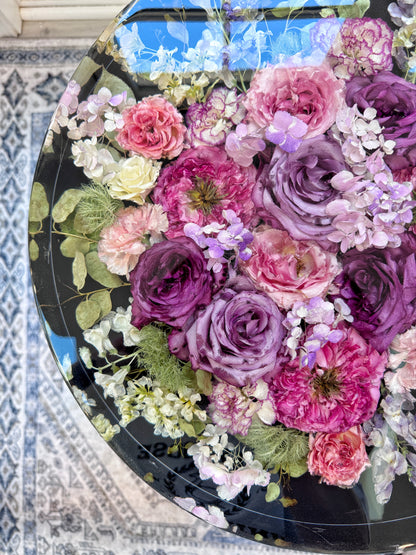 18" Table Floral Preservation Keepsake