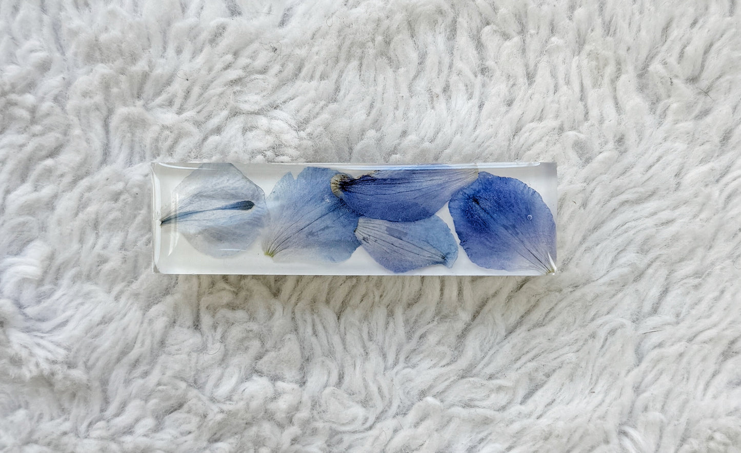 Resin Floral Barrette