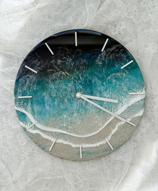 Ocean Wave Clock 9.8.25