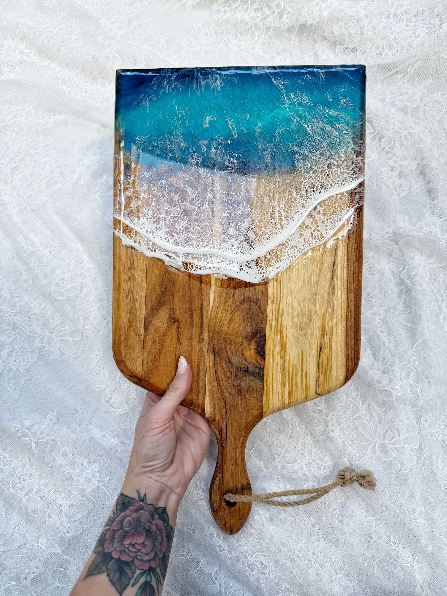 Ocean Wave Cutting Board - 9.8.25