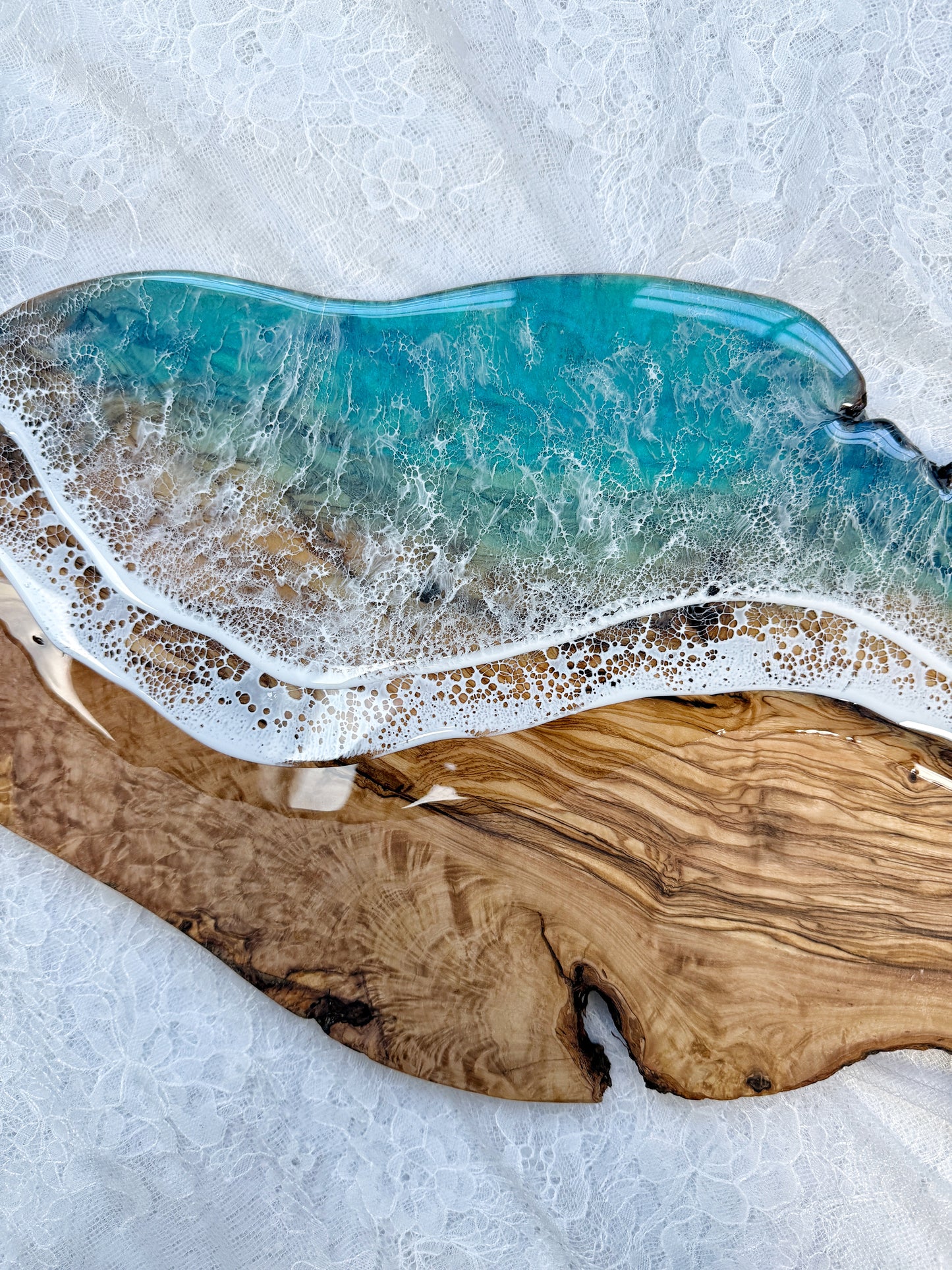 Ocean Wave Cutting Board - 9.8.25