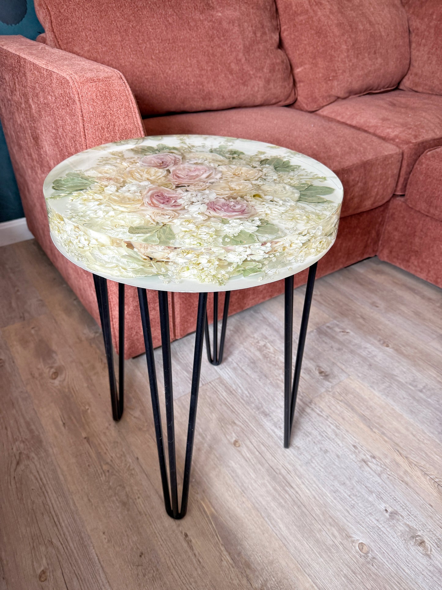 18" Table Floral Preservation Keepsake