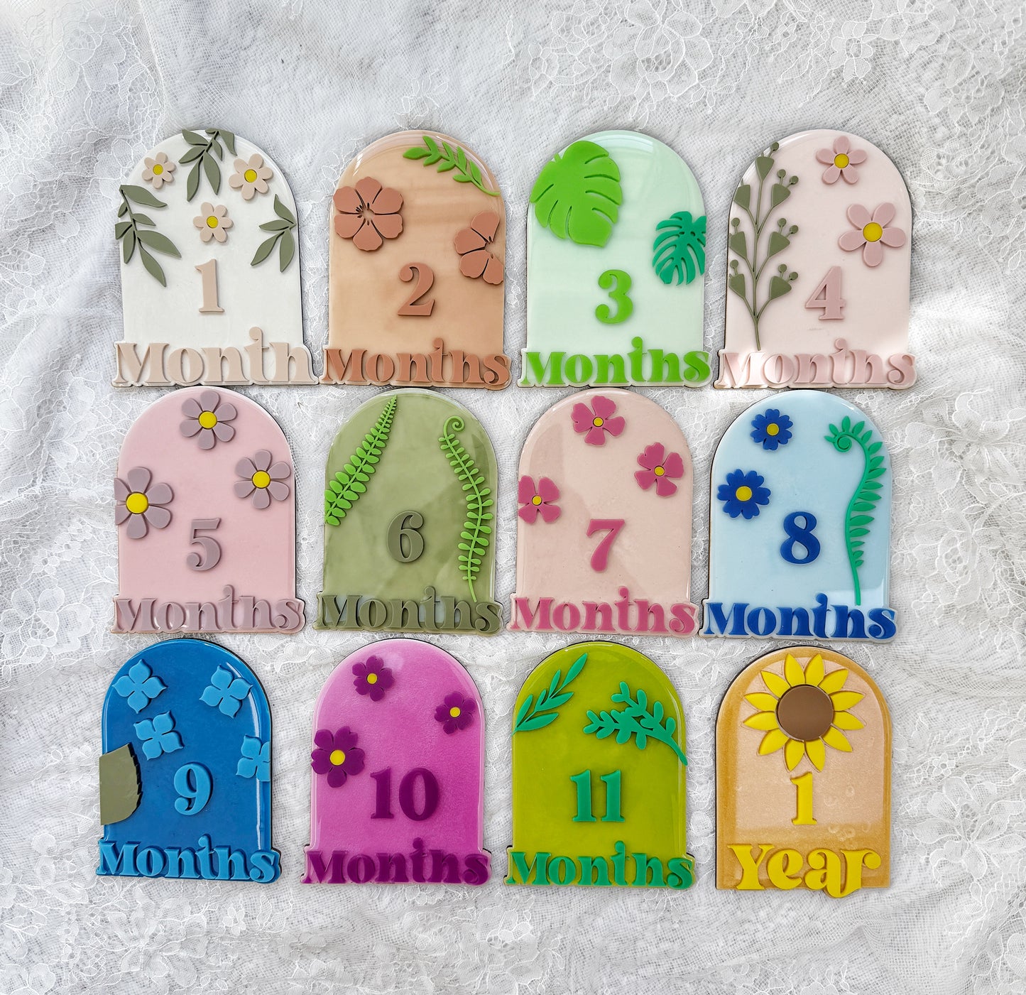 Baby Monthly Milestone Markers 9.8.25