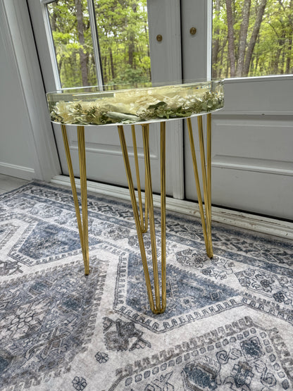 18" Table Floral Preservation Keepsake