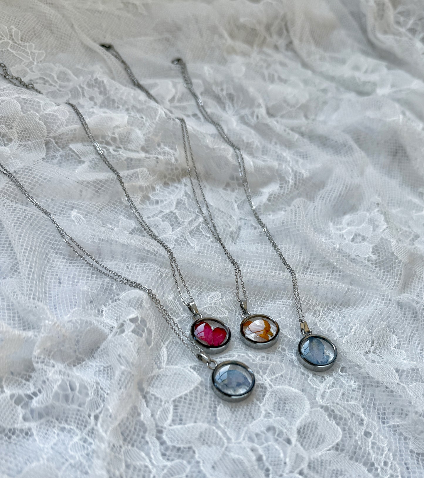 Necklace Floral Preservation Keepsake - Add on item