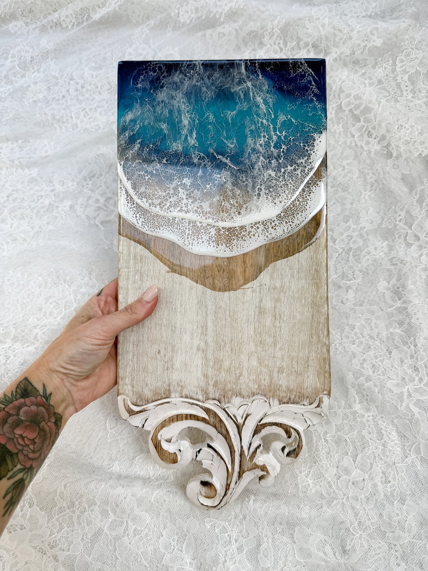 Ocean Wave Cutting Board - 9.8.25