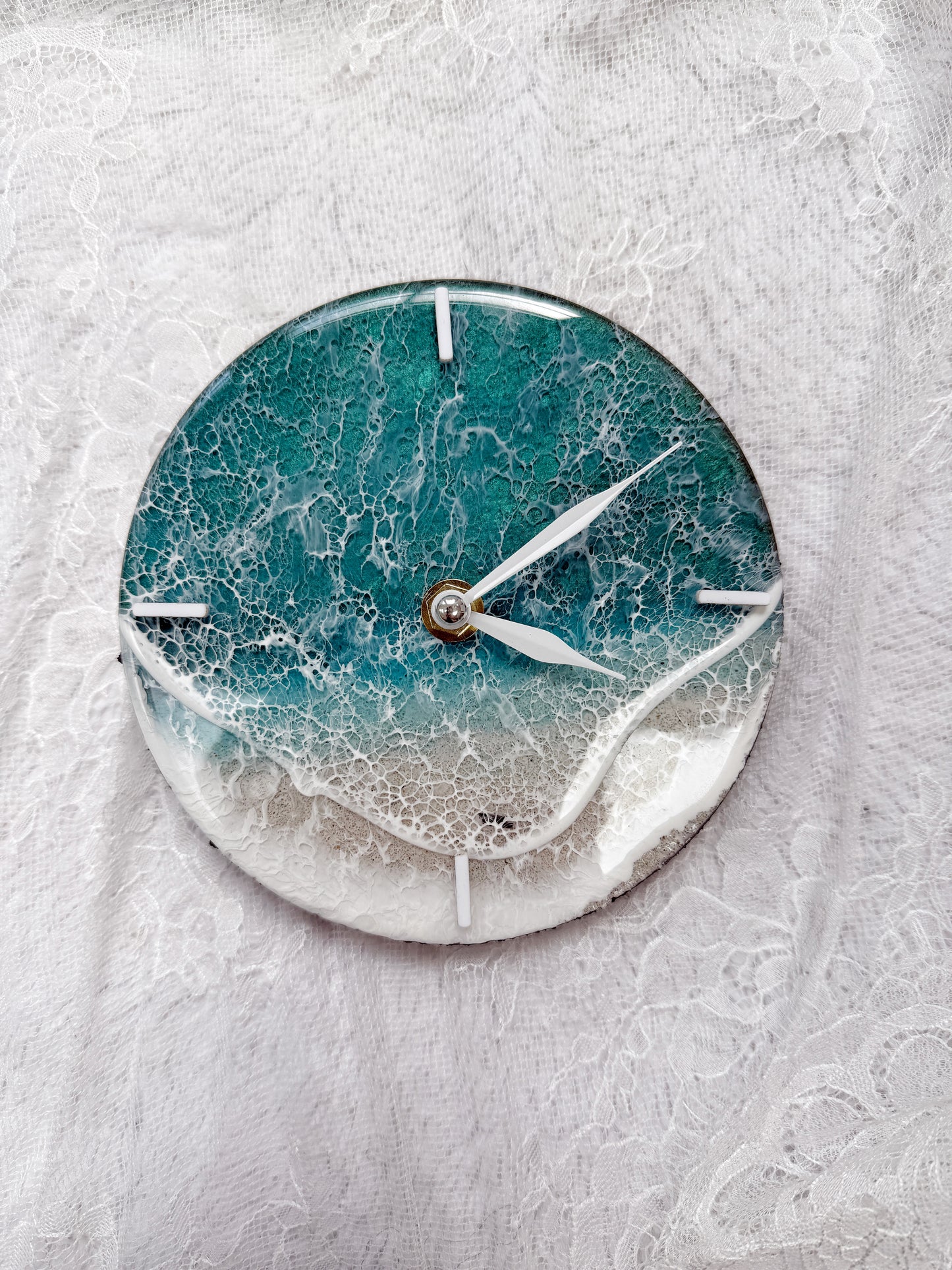Mini Ocean Wave Clock 9.8.25