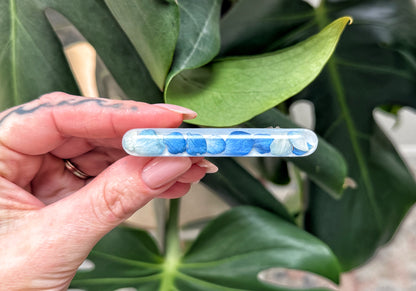 Resin Floral Barrette