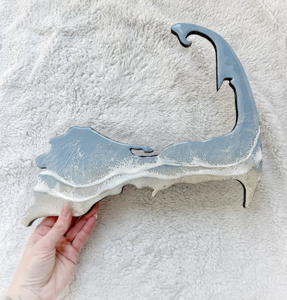 Cape Cod Wall Art | Ocean Wave Resin Decor 4/9/26