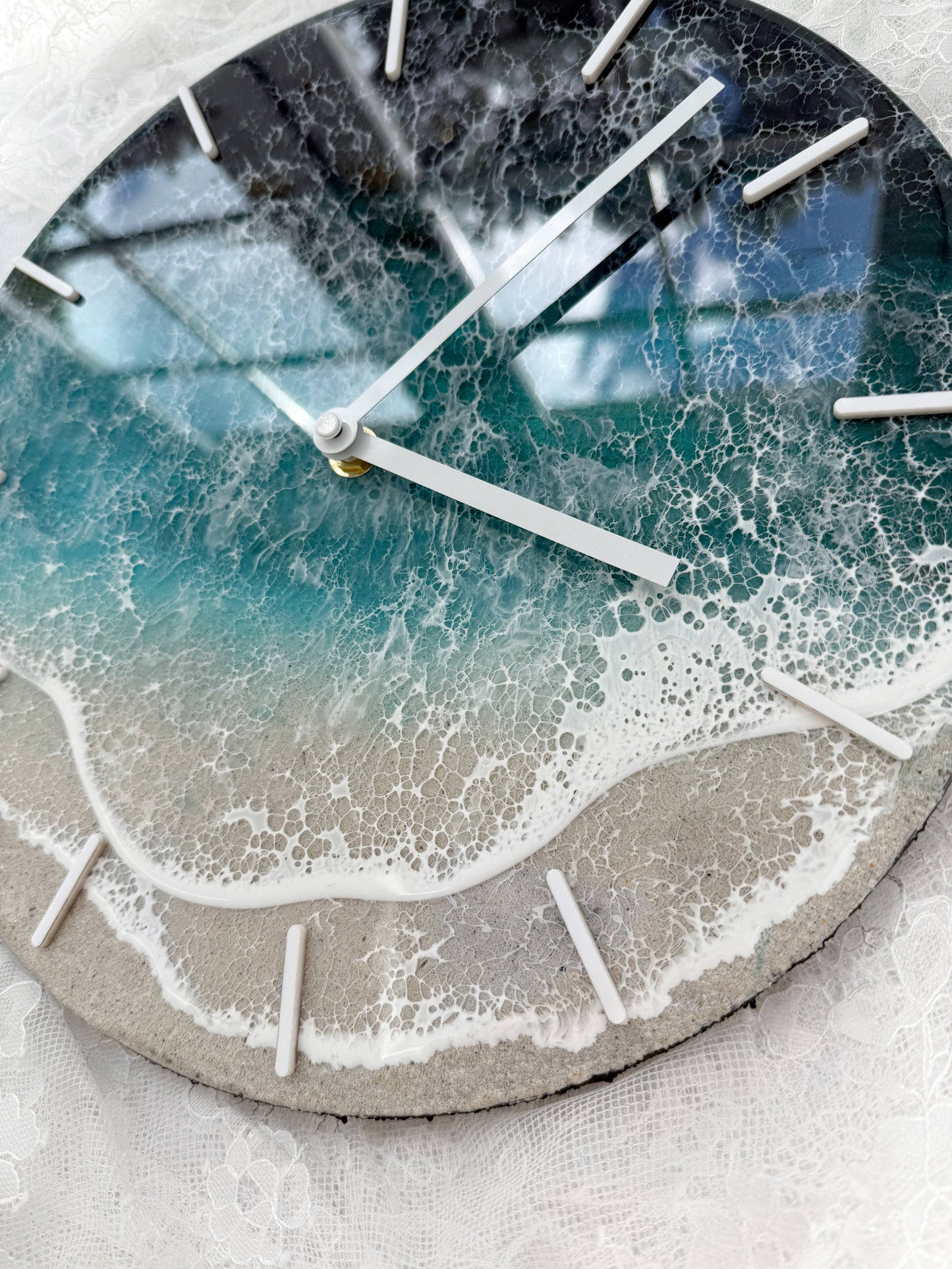 Ocean Wave Clock 9.8.25