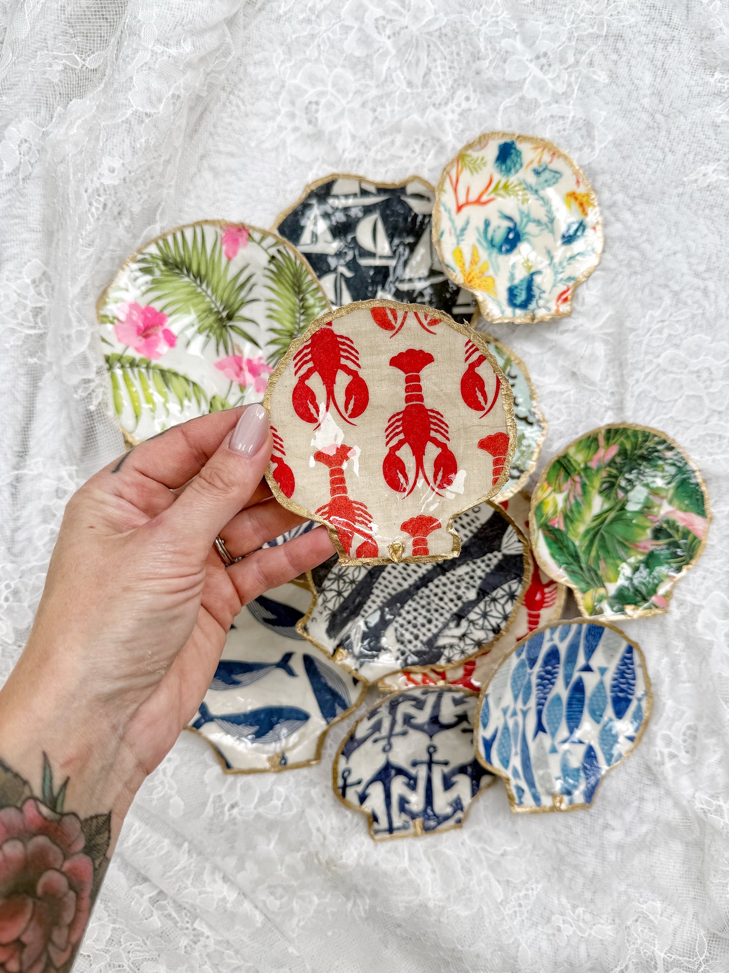 Shell Trinket Dish 9.8.25