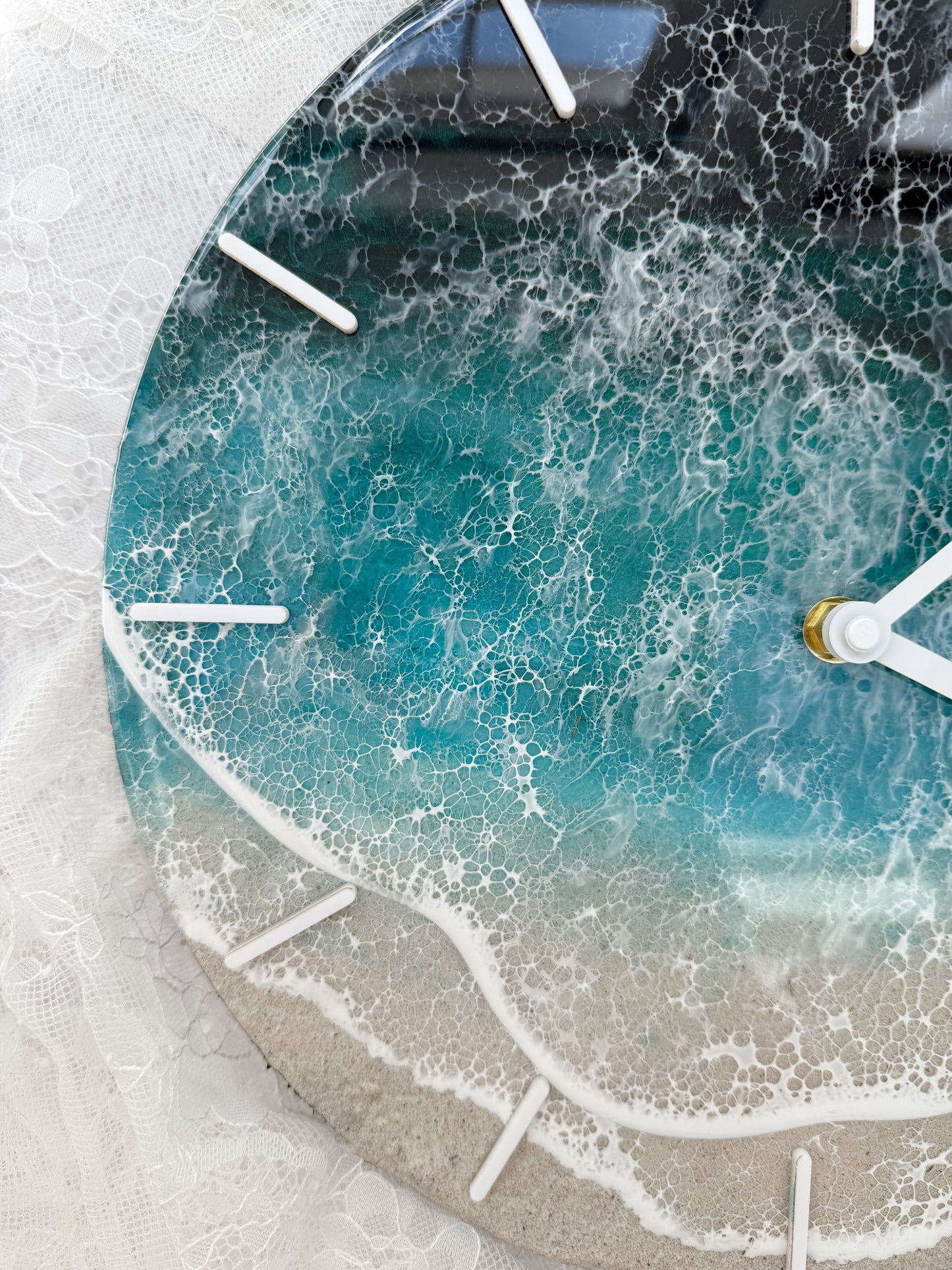 Ocean Wave Clock 9.8.25