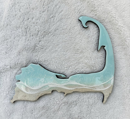 Cape Cod Wall Art | Ocean Wave Resin Decor 4/9/26