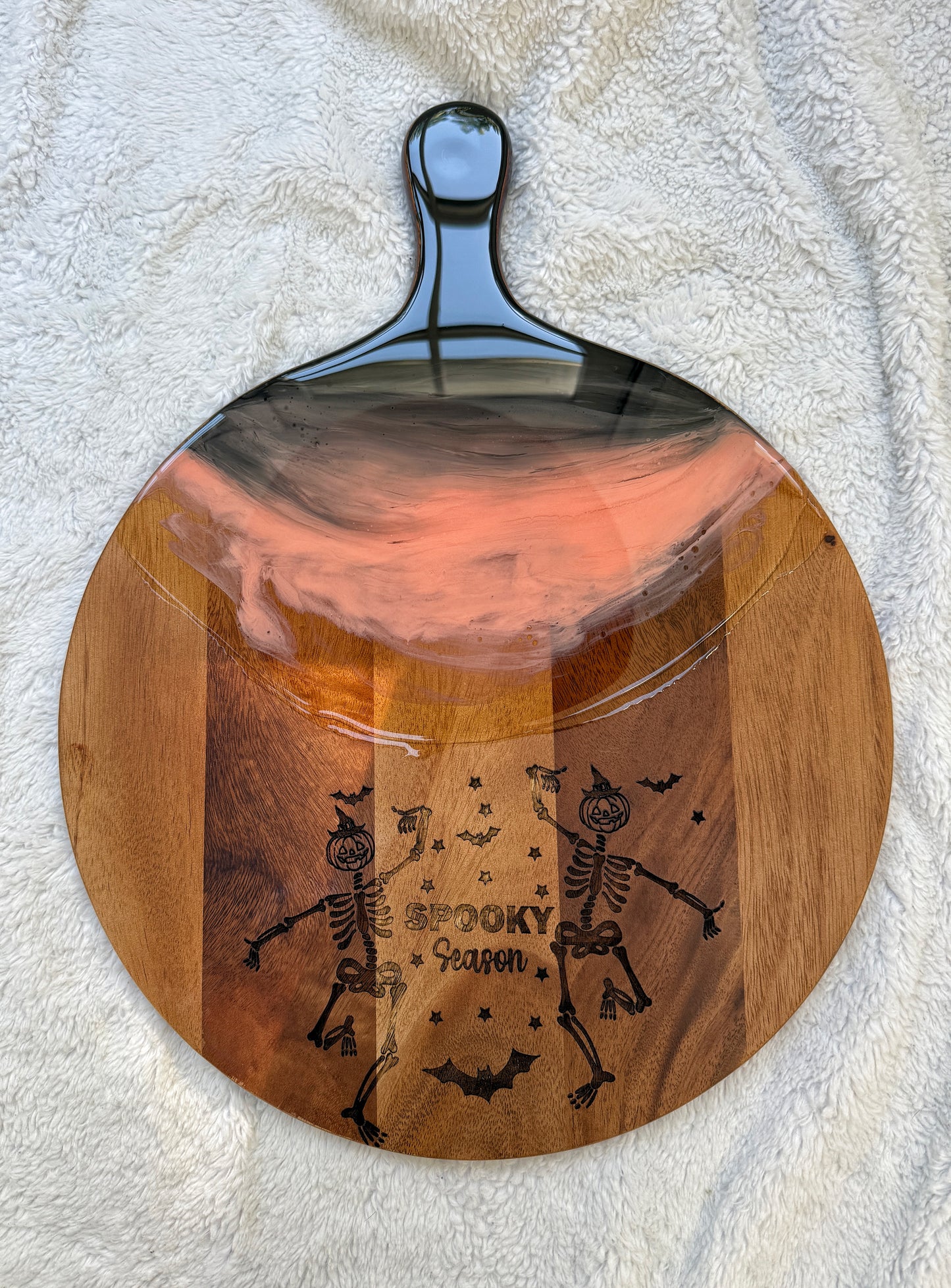 Halloween Cutting/Charcuterie Board - Acacia