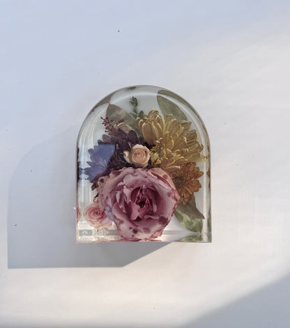 6" Arch Floral Preservation Keepsake - Add on item