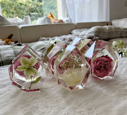 5” Gem Floral Preservation Keepsake - add on item