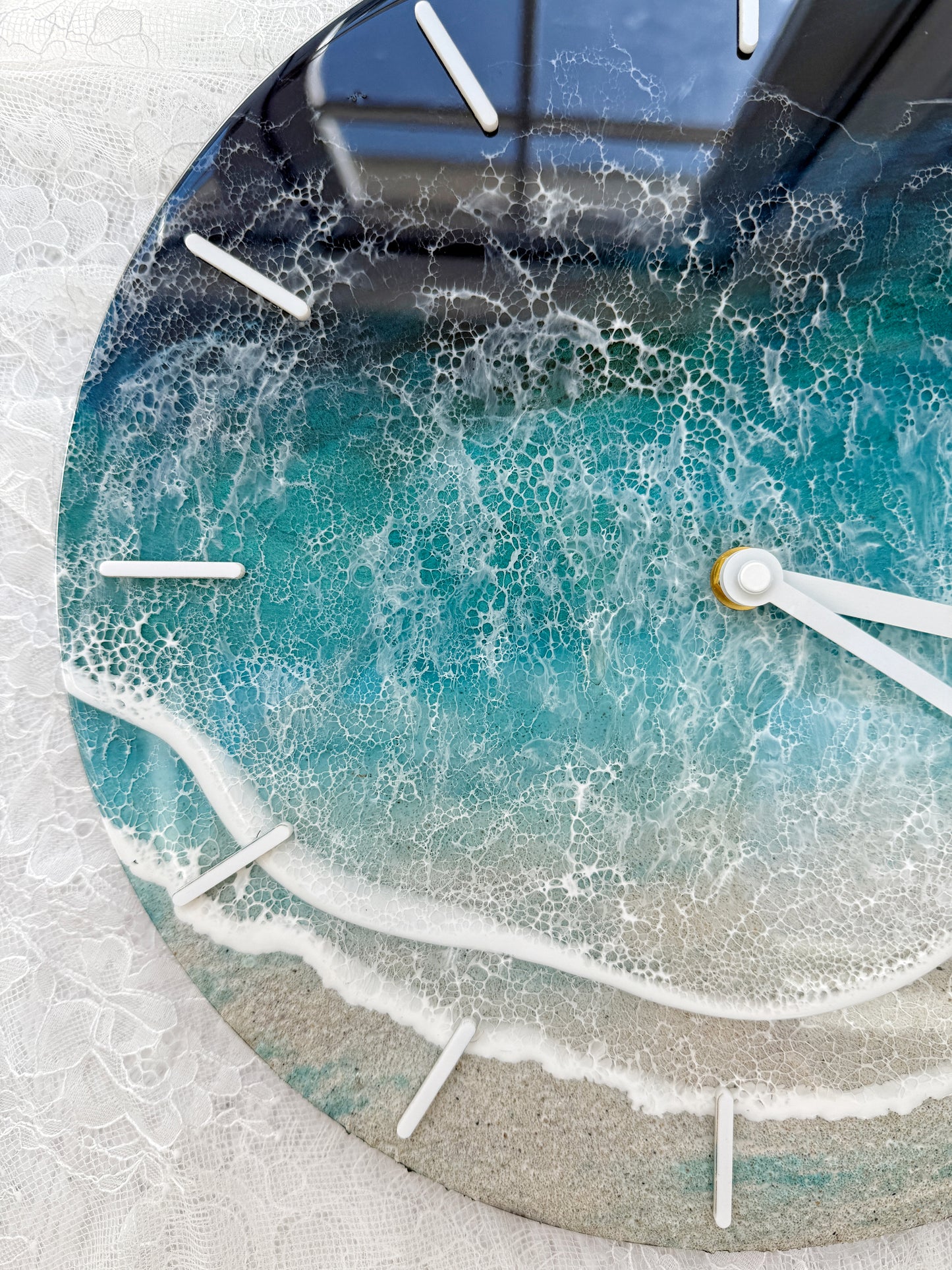Ocean Wave Clock 9.8.25