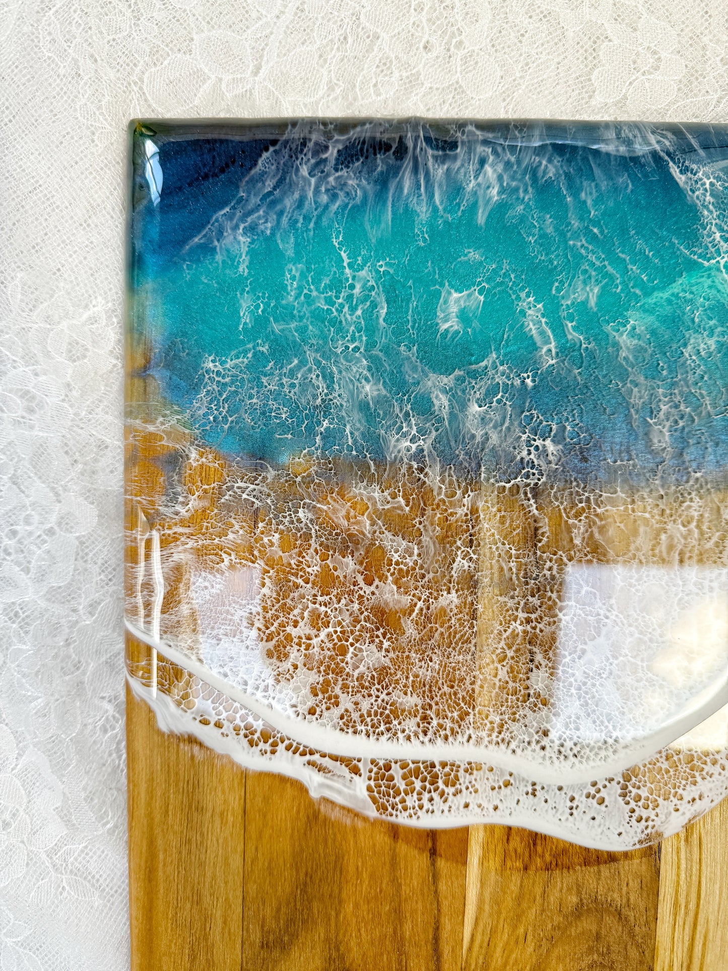 Ocean Wave Cutting Board - 9.8.25