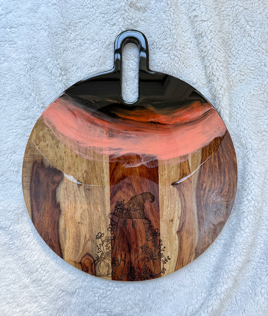 Halloween Cutting/Charcuterie Board - Acacia