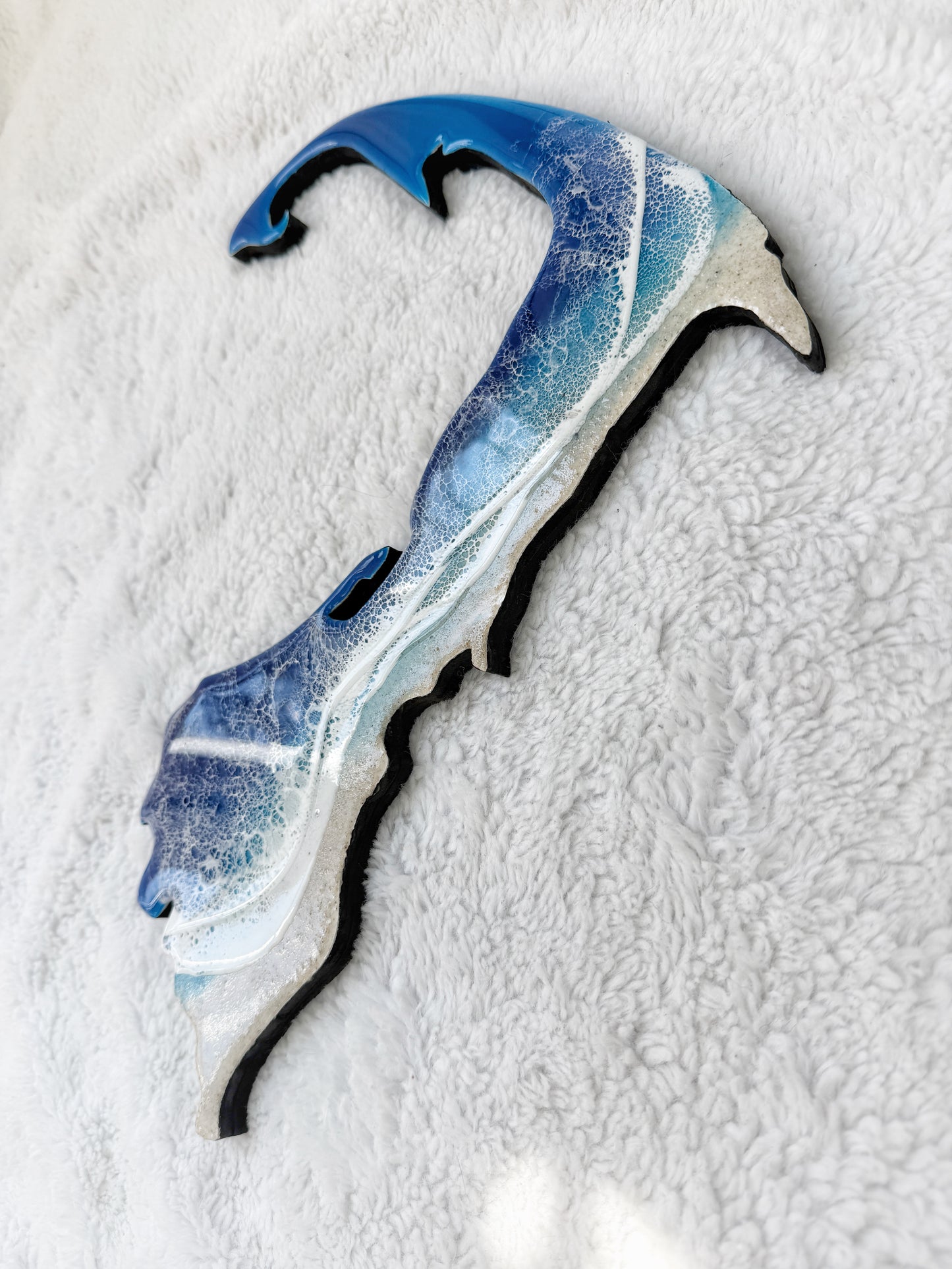 Cape Cod Wall Art | Ocean Wave Resin Decor 4/9/26