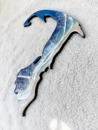 Cape Cod Wall Art | Ocean Wave Resin Decor 4/9/26