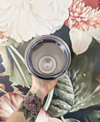 Laser Engraved Stainless Steel Tumbler | 20oz Insulated Travel Cup