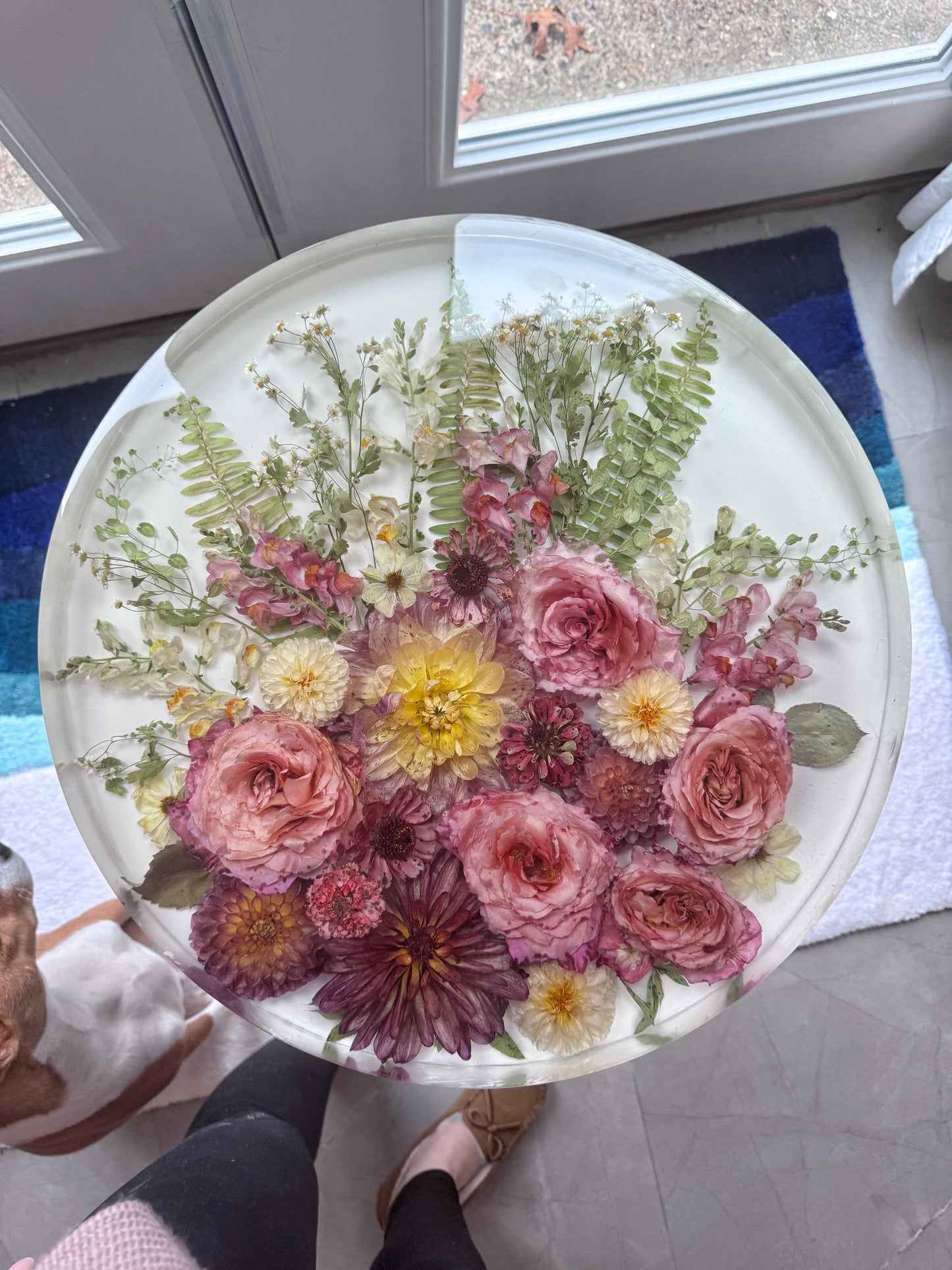 Floral Table 18"