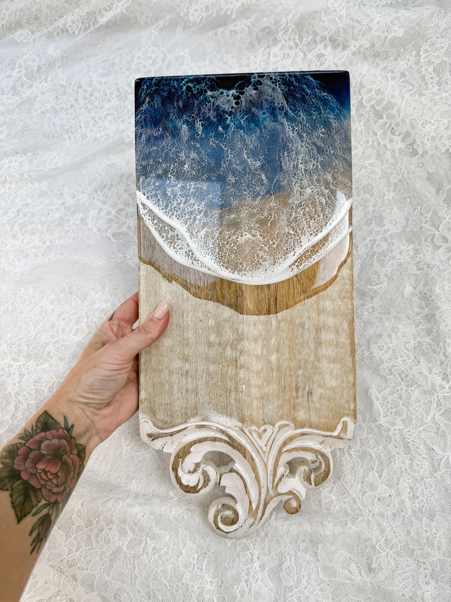 Ocean Wave Cutting Board - 9.8.25