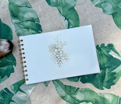 Spiral Bound Coloring Book - Watercolor & Mixed Media