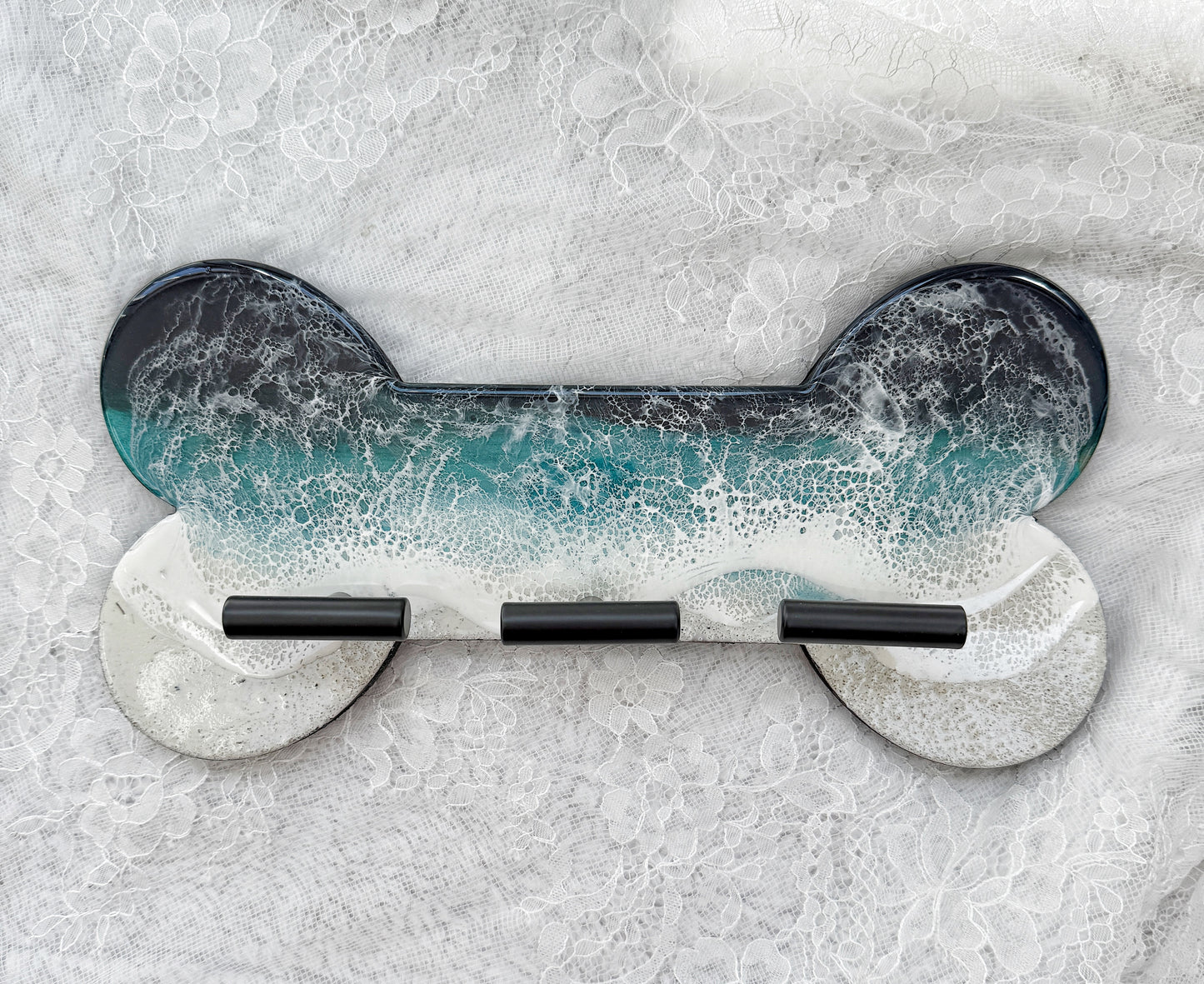 Leash Rack - Resin Ocean Wave 9.8.25
