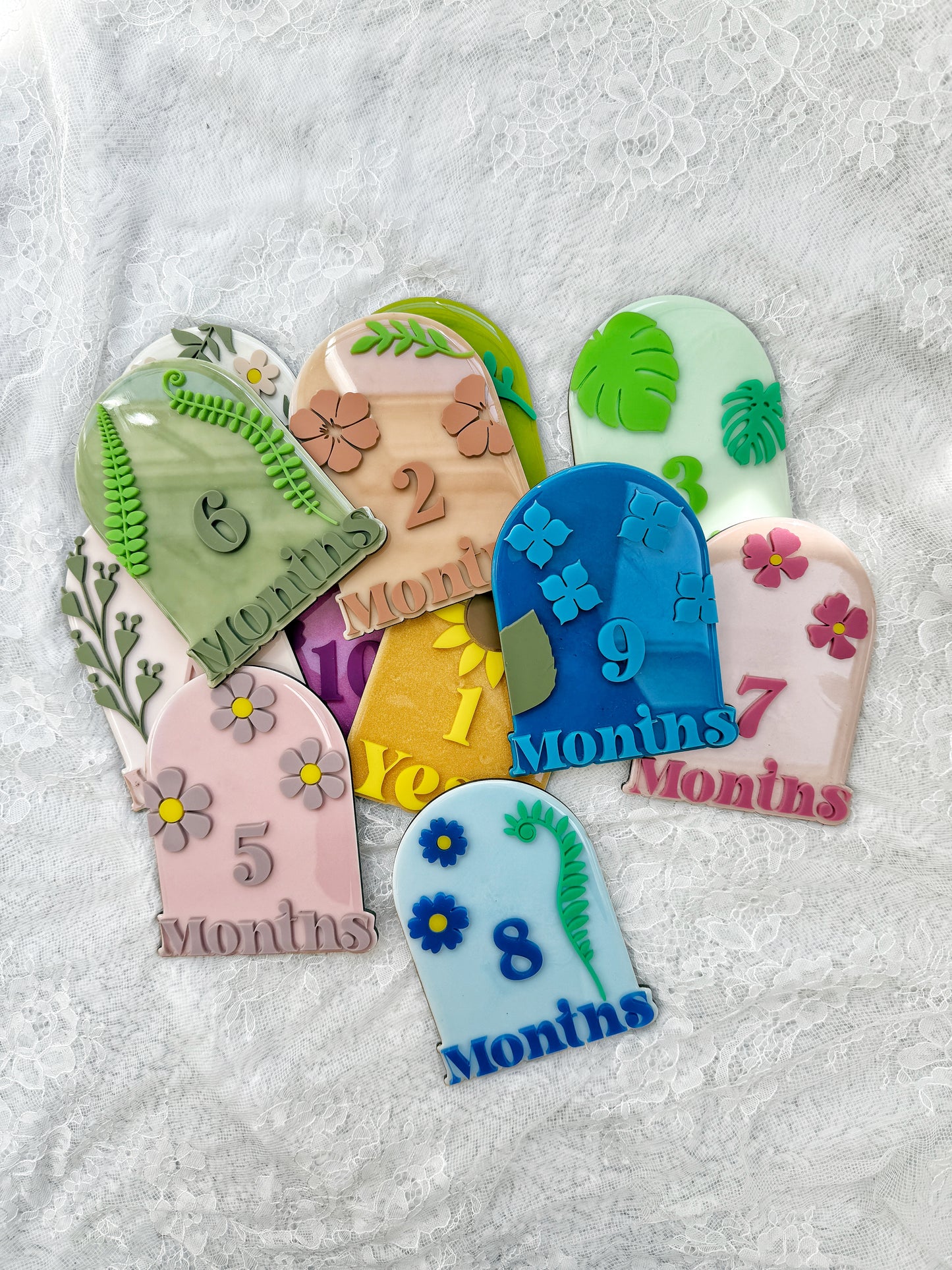 Baby Monthly Milestone Markers 9.8.25