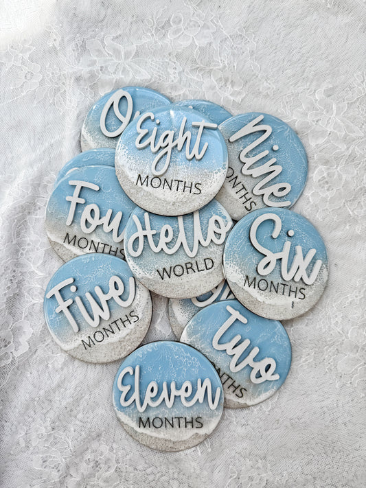 Baby Monthly Milestone Markers 9.8.25
