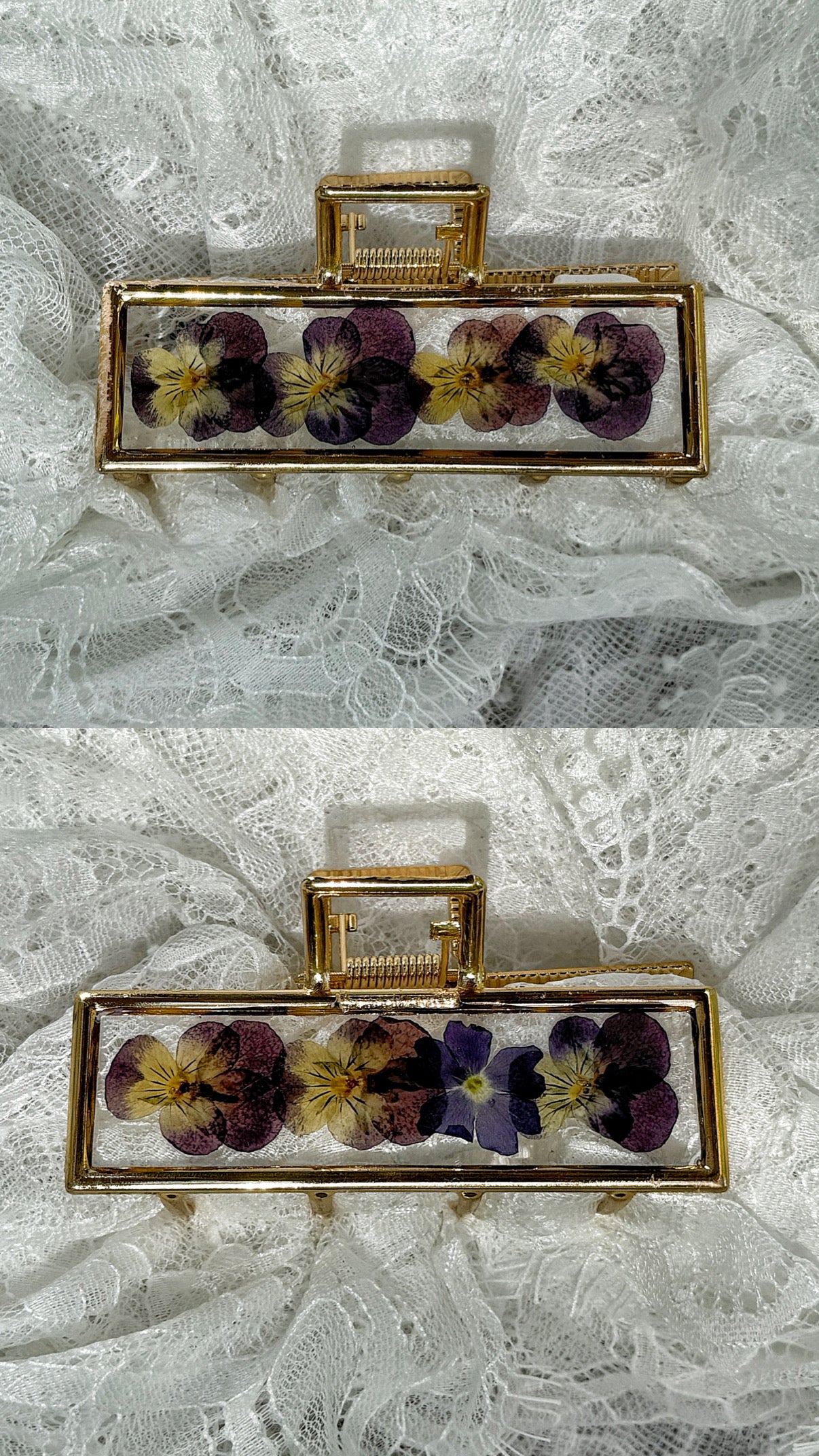 Resin Floral Claw Clip 6.3.25