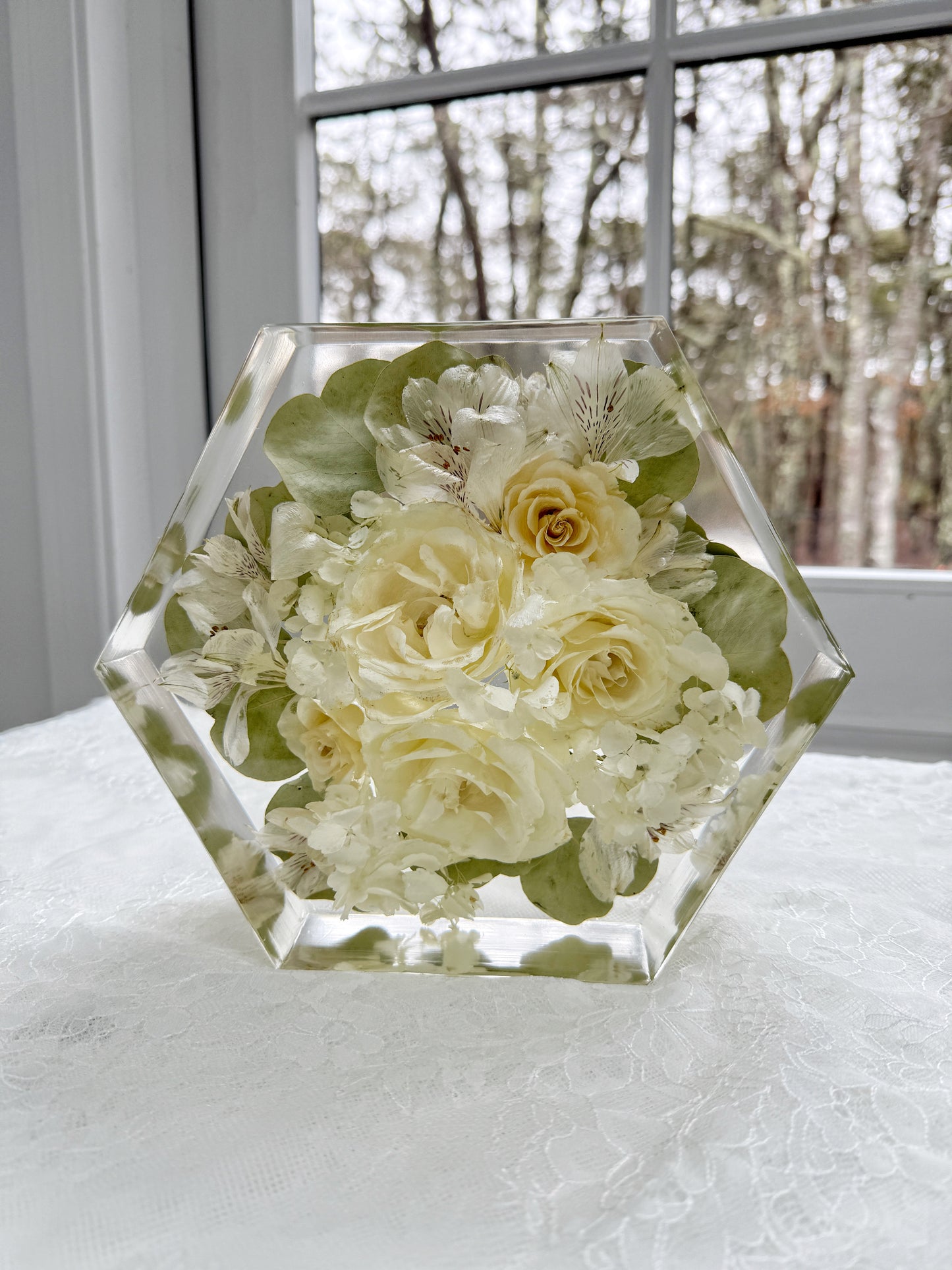 8" Hexagon