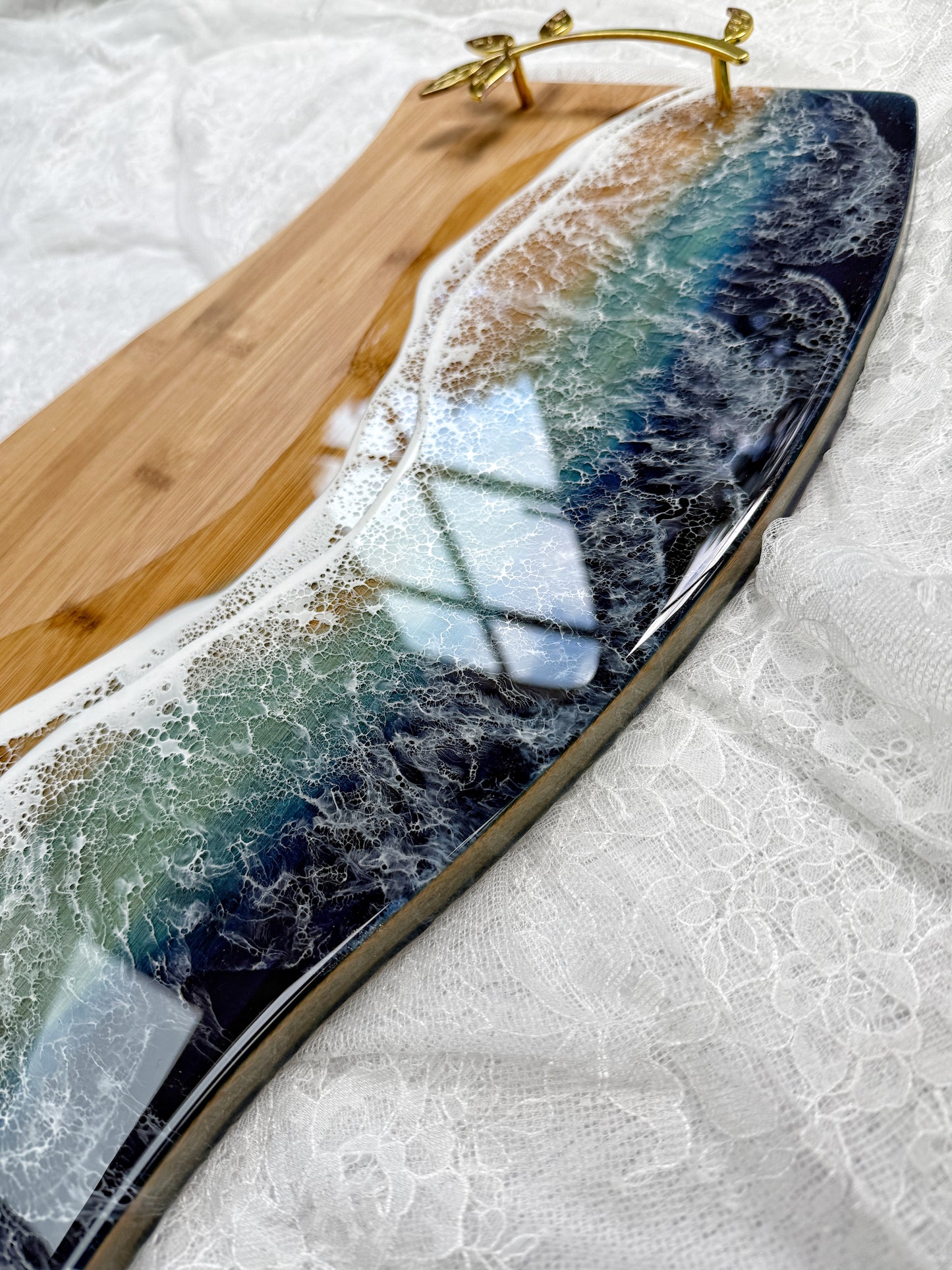 Ocean Wave Tray - 9.8.25