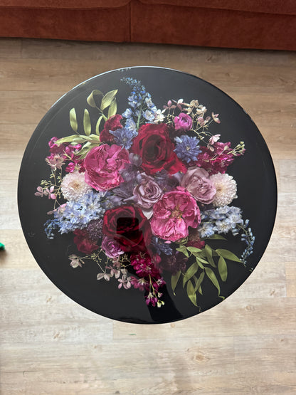18" Table Floral Preservation Keepsake