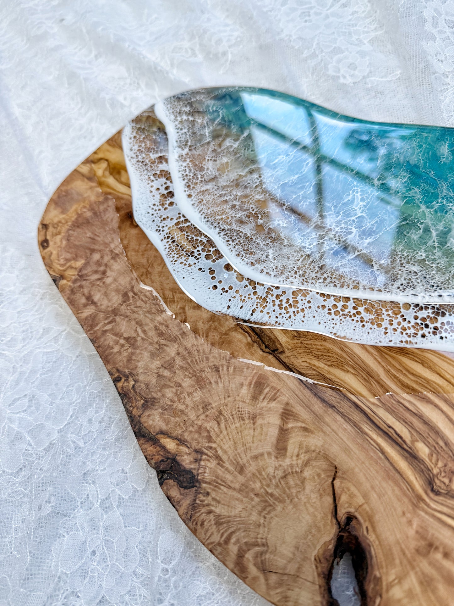 Ocean Wave Cutting Board - 9.8.25